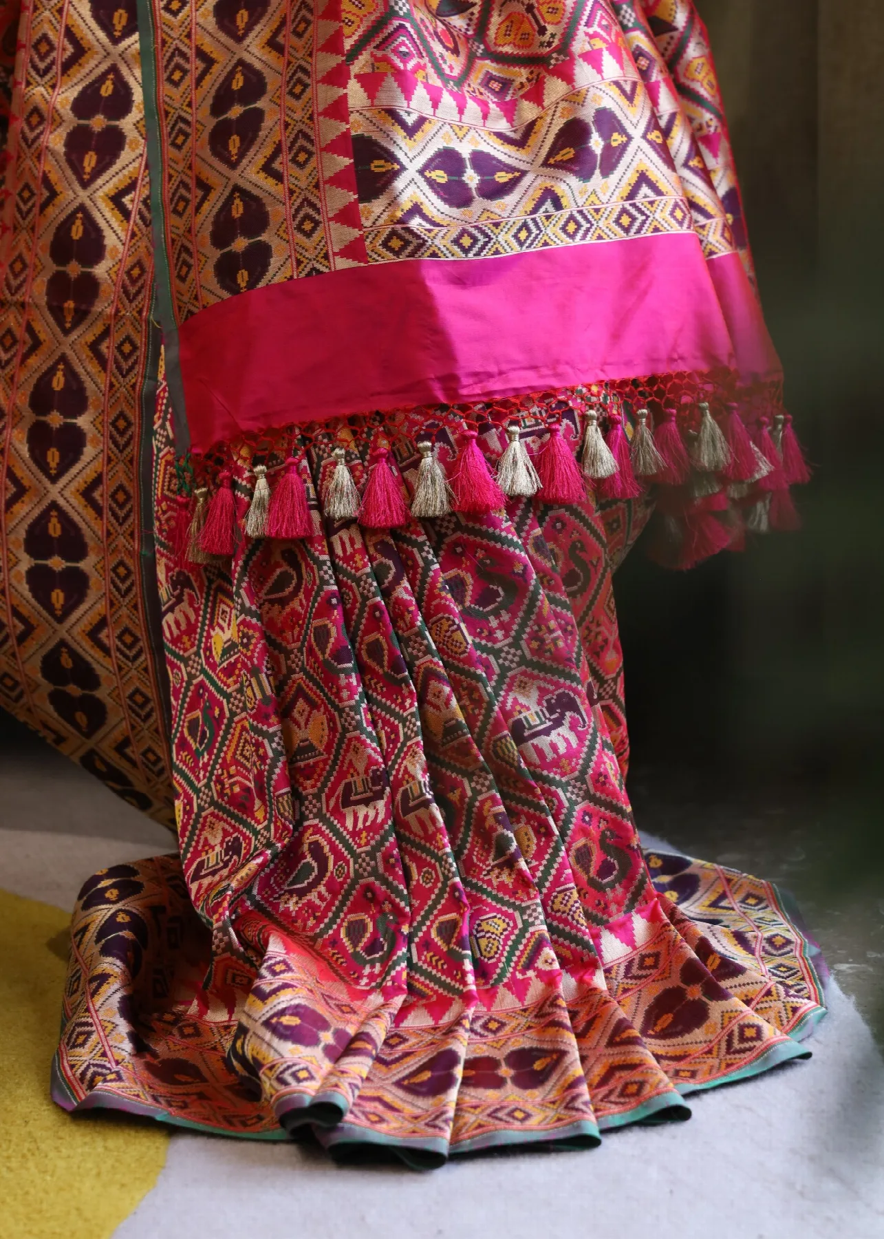 Pink Pure Katan Patola