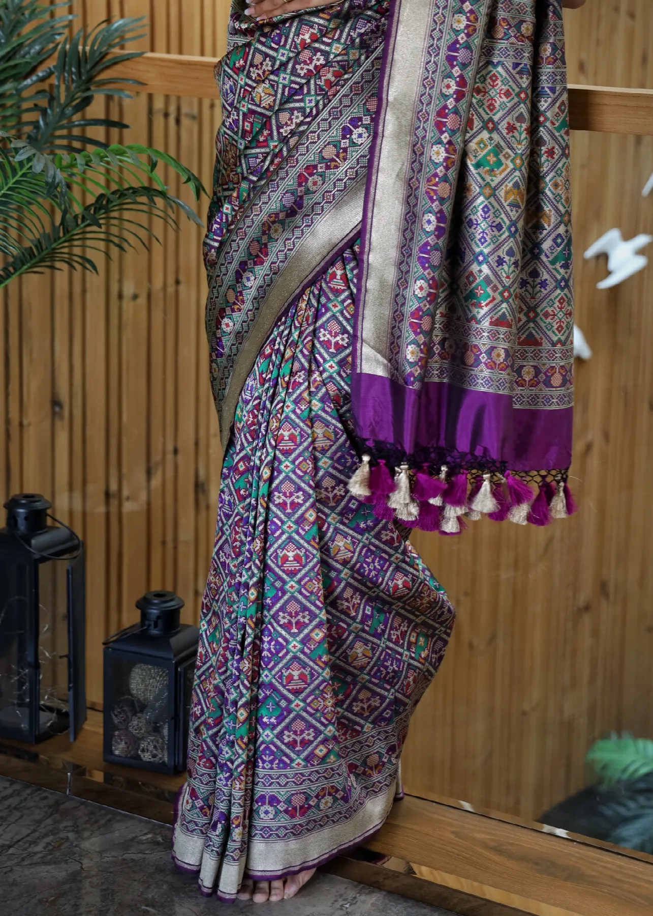 Purple Pure Katan Patola